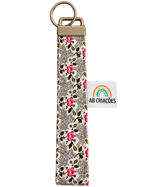 Conjunto Carteira + Porta-Chaves em Tecido