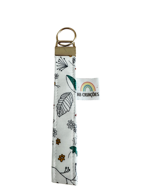 Conjunto Carteira + Porta-Chaves em Tecido