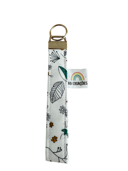 Conjunto Carteira + Porta-Chaves em Tecido