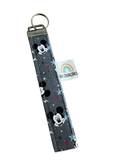 Conjunto Carteira + Porta-Chaves em Tecido