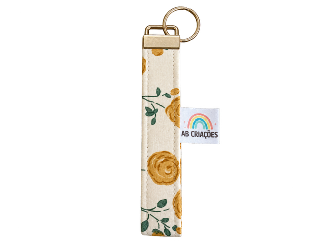 Conjunto Carteira + Porta-Chaves em Tecido