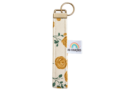 Conjunto Carteira + Porta-Chaves em Tecido