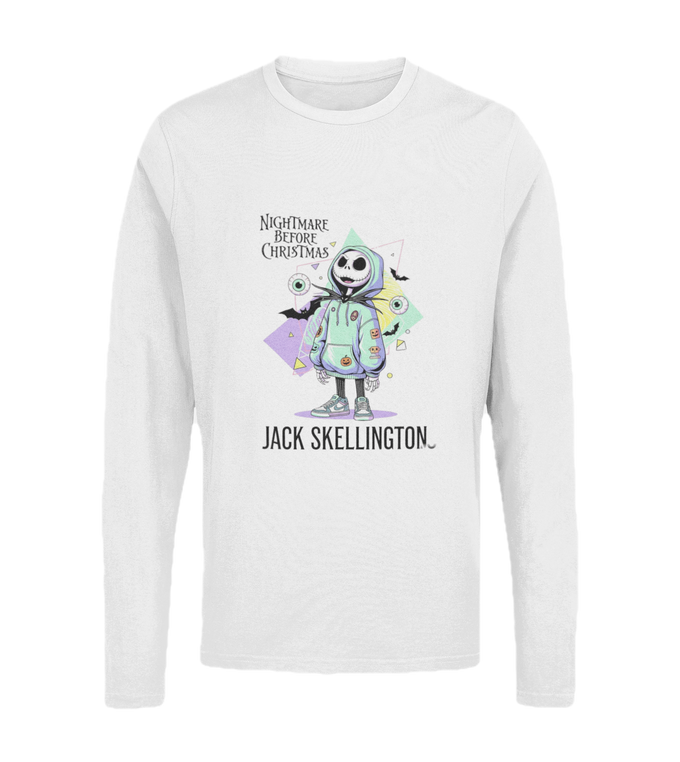 Camisola Homem Halloween Jack Skellington