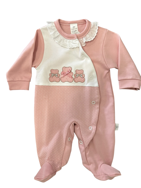 Babygrow Rosa – Tamanho 0