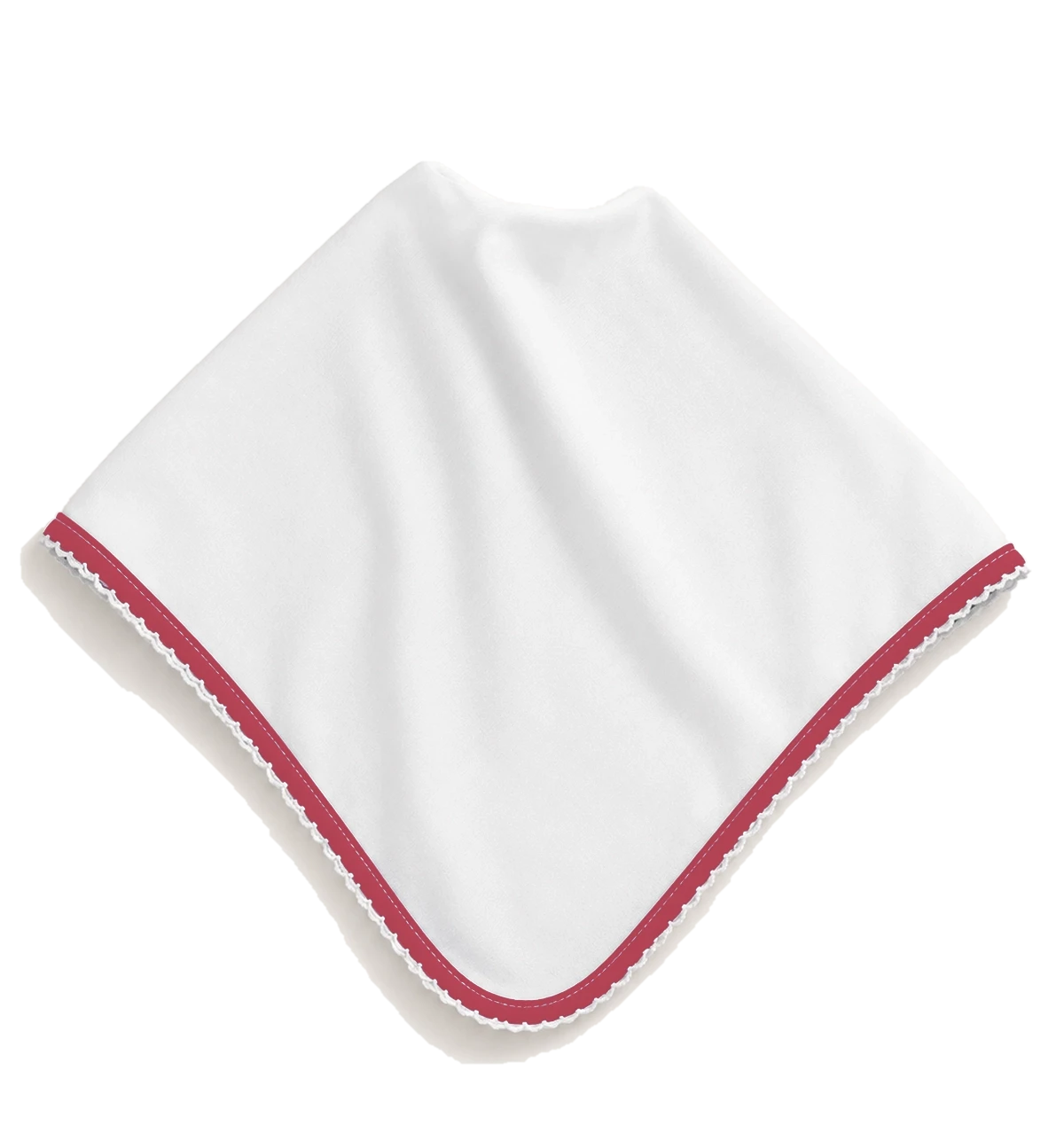 Fralda de Bebé Personalizável — Vermelho